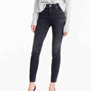 J Crew 9” high rise toothpick jean